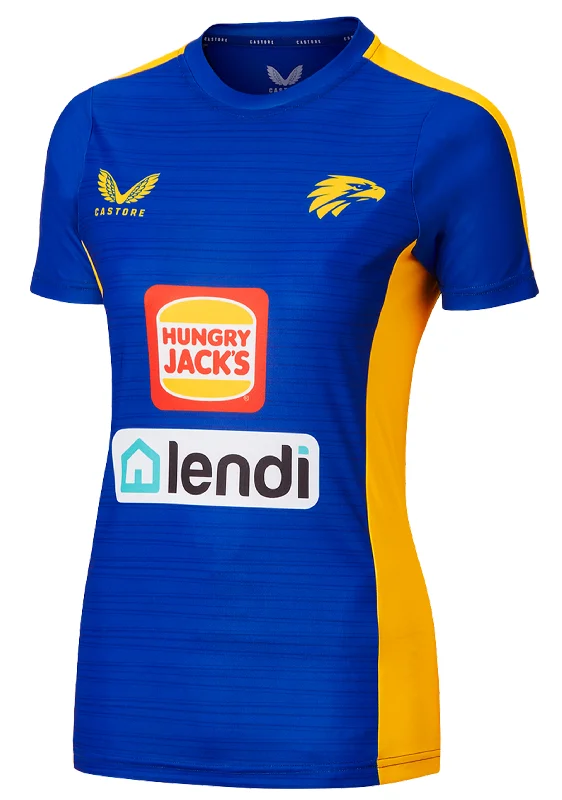 Women's Blouse with Square NeckCastore West Coast Eagles Womens Training Tee 2022 <br> TF0476