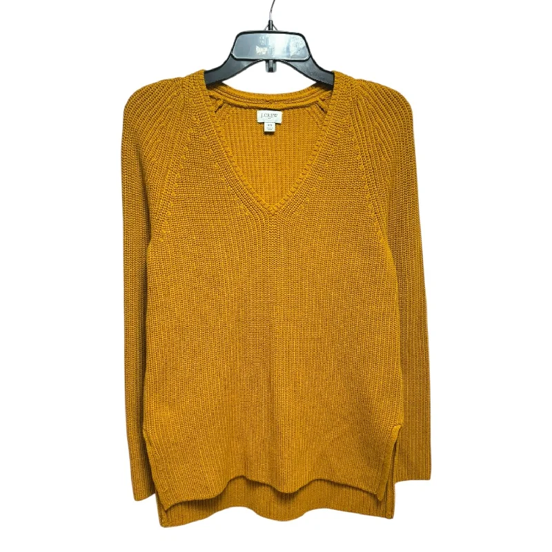 Women's Low Collar SweatersSweater By J. Crew In Gold, Size: Xs