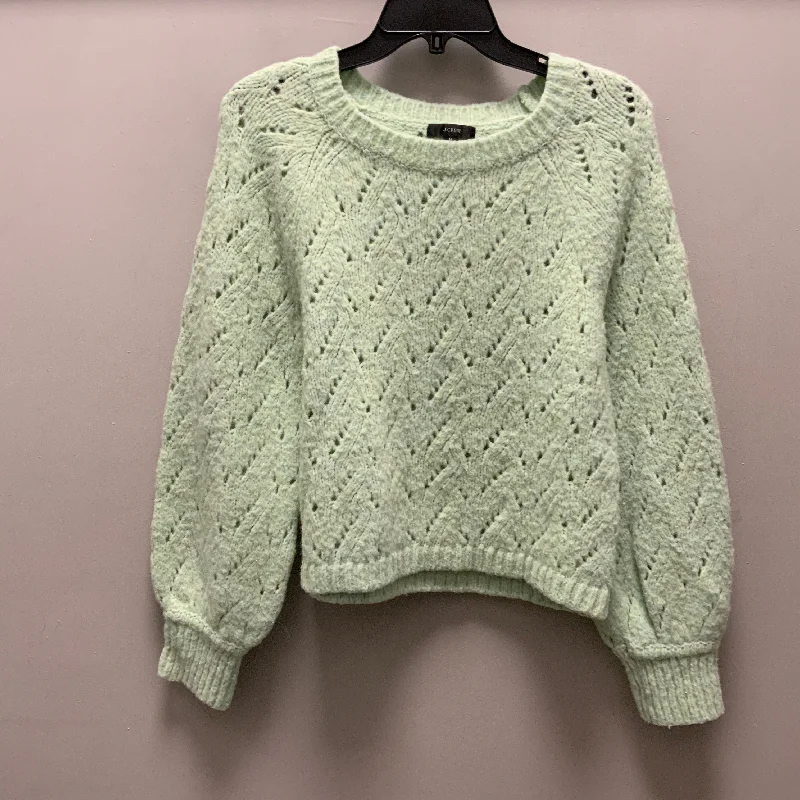 Women's High Collar SweatersSweater By J. Crew In Green, Size: M