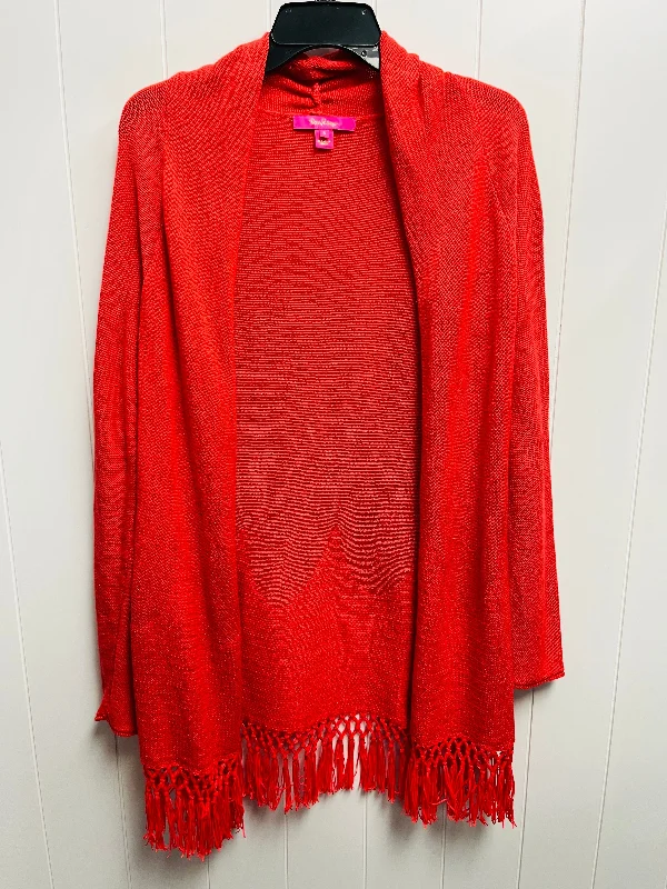 Women's Georgian Wool SweatersSweater Cardigan By Lilly Pulitzer In Red, Size: S