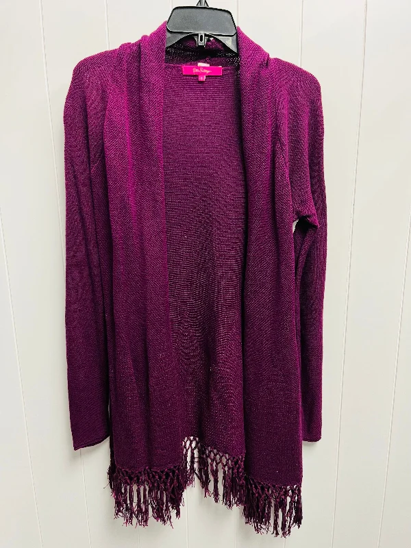 Women's Hungarian Wool SweatersSweater Cardigan By Lilly Pulitzer In Purple, Size: S