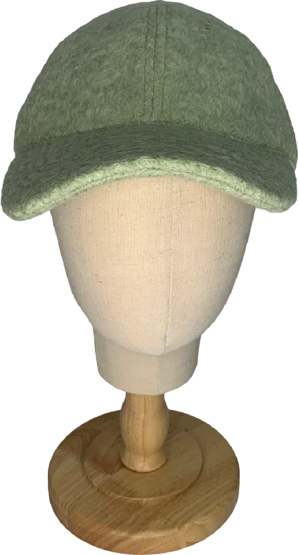 Women's Keyhole Collar SweatersASOS Green Textured borg Cap