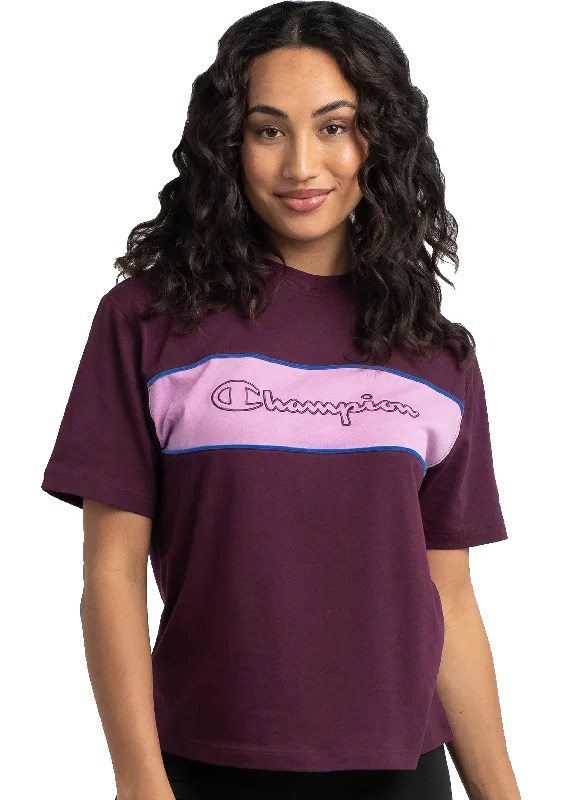 Women's Blouse with FrillsChampion Rochester City Tee Womens <br> CTCTN HNK