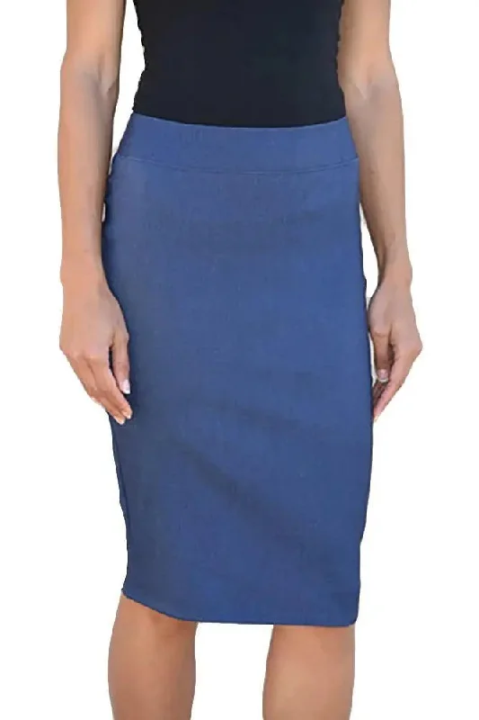 Women's Boho SkirtsRiva Karen Stretch Pencil Skirt