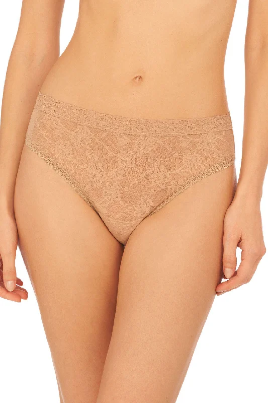 women's pajamas for gift-givingmodal fiber high-waisted briefsNatori Bliss allure OS lace thong