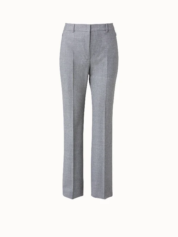 Women's Capri PantsWool Stretch Flannel Bootcut Pants