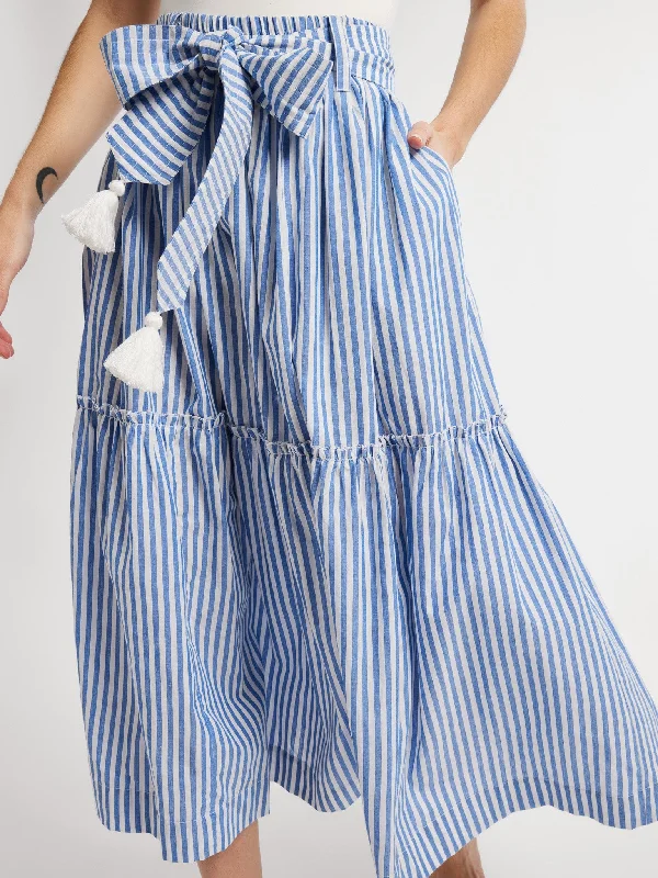 Women's Low-Waisted SkirtsFrançoise Skirt in Monaco Stripe