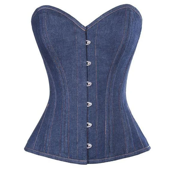 women's pajamas for those who love comfortseamless modal fiber high-waisted pantiesSciver Denim Overbust Corset