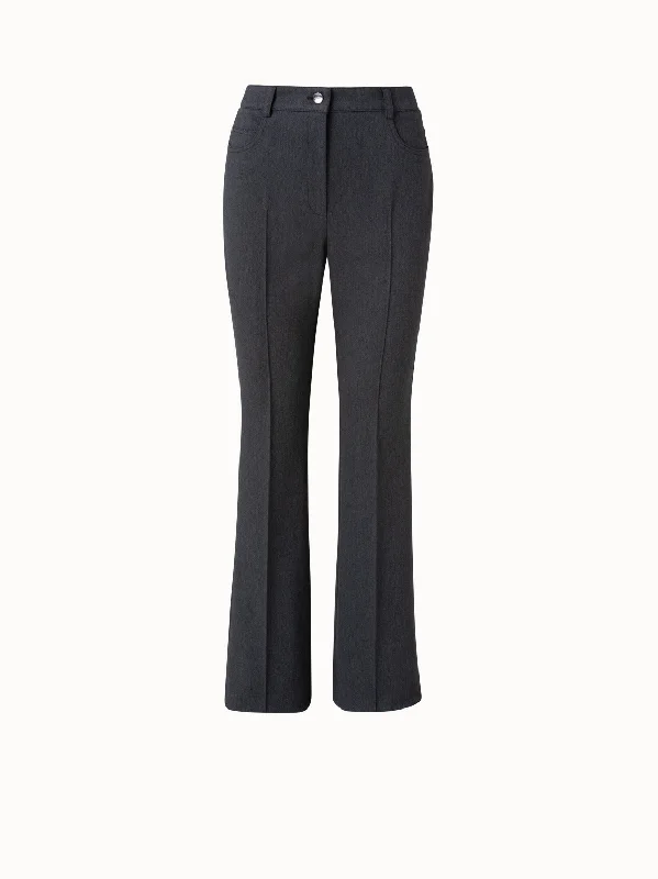 Women's SweatpantsBootcut Leg Pants in Cotton Denim Stretch