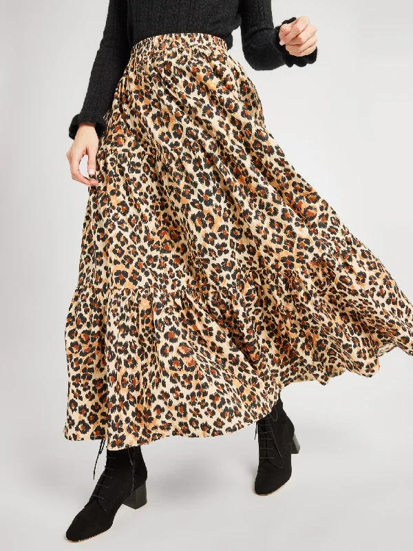 Women's A-Line SkirtsPaola Skirt in Cheetah