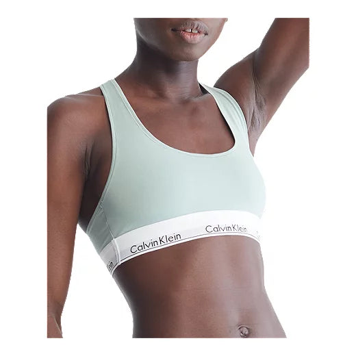 women's pajamas with a sophisticated elegancehigh-compression shapewear for partiesCalvin Klein Logo Racer Back Bralette