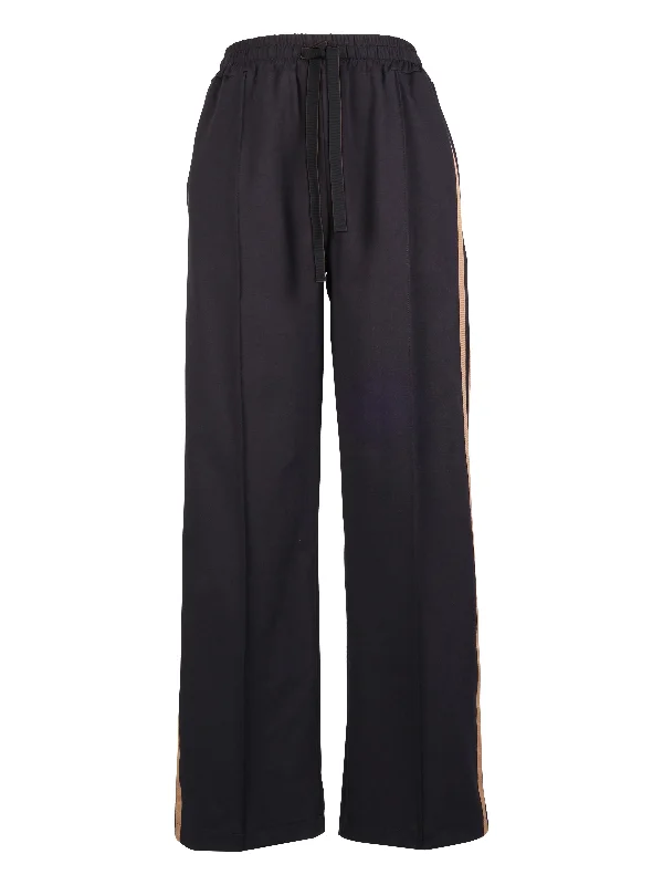 Women's Jodhpurs with ElasticVanda trousers - Black mix