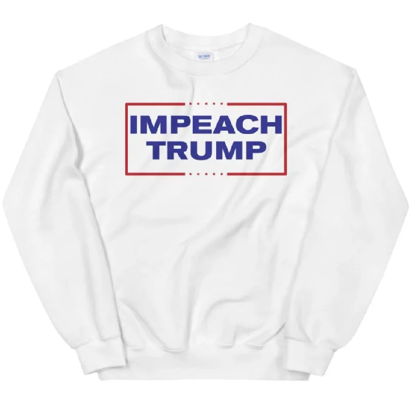 Women's Hooded Sweatshirts with Magnetic ClosureImpeach Trump -- Sweatshirt