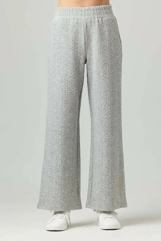 Women's Jodhpurs with DrawstringArwen Pants In Heather Grey