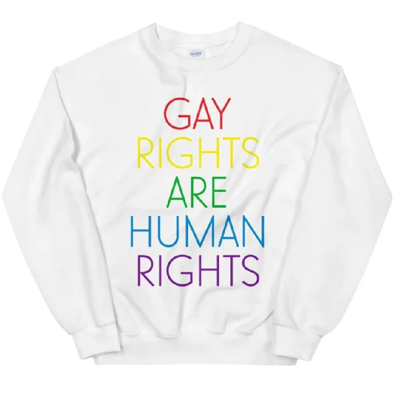 Women's Hooded Sweatshirts with Cotton LiningGay Rights Are Human Rights -- Sweatshirt