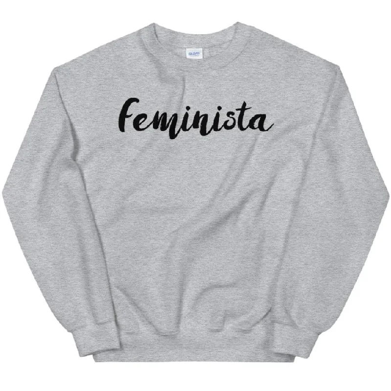 Women's Hooded Sweatshirts with Flap PocketsFeminista -- Sweatshirt