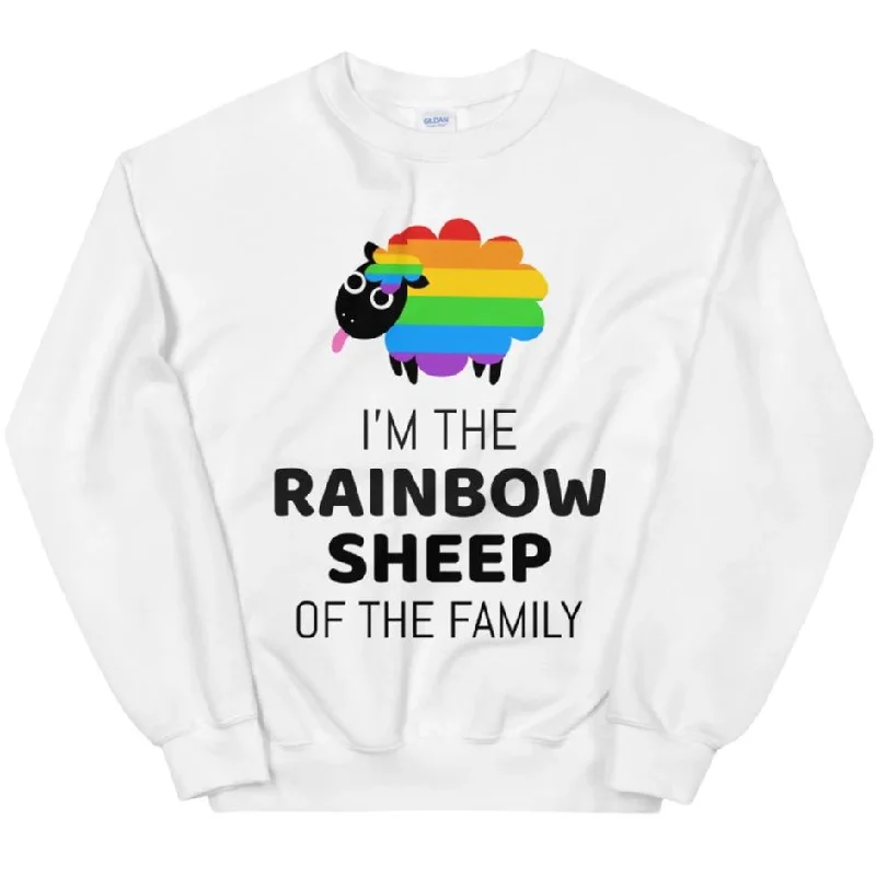 Women's Hooded Sweatshirts with Linen LiningI'm The Rainbow Sheep Of The Family -- Sweatshirt