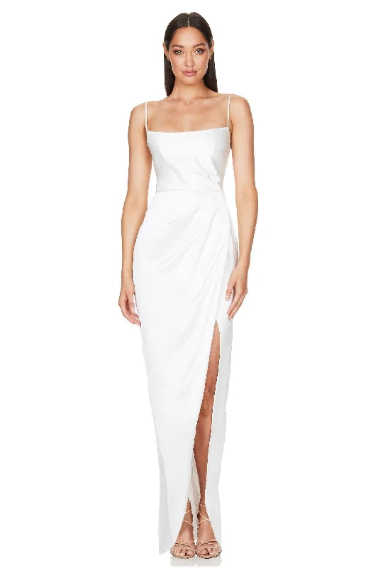 Women's U-Back DressesNookie Amelia Gown - White