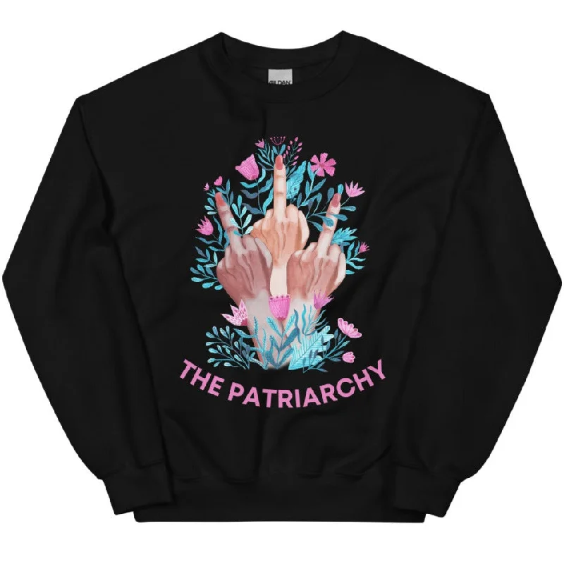 Women's Hooded Sweatshirts with Tight WaistFuck The Patriarchy -- Sweatshirt