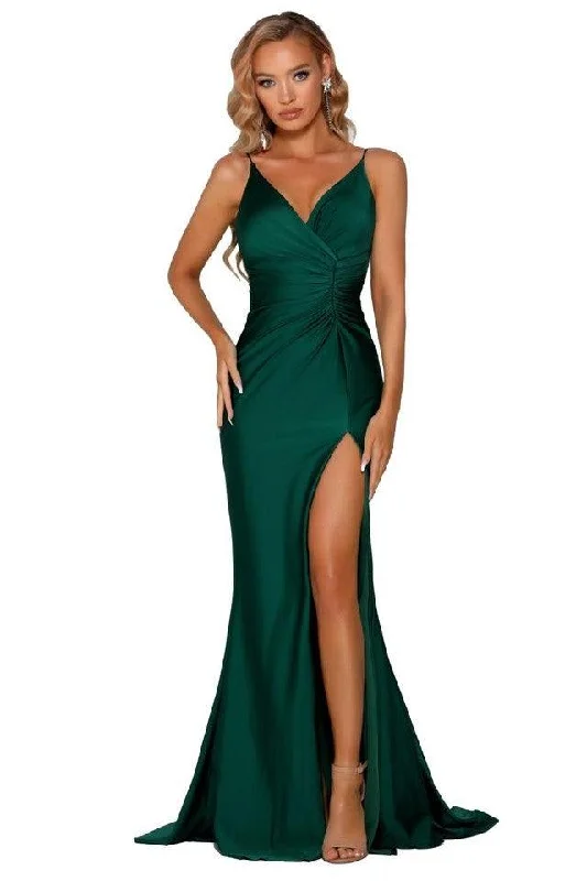 Women's Mini DressesPortia & Scarlett PS6322 Gown - Emerald