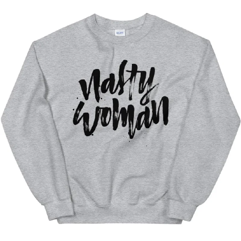 Women's Hooded Sweatshirts with Side PocketsNasty Woman -- Sweatshirt