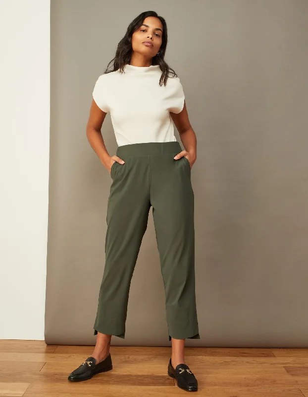 Women's Jodhpurs with Boat NeckStraight Up Dress Pants