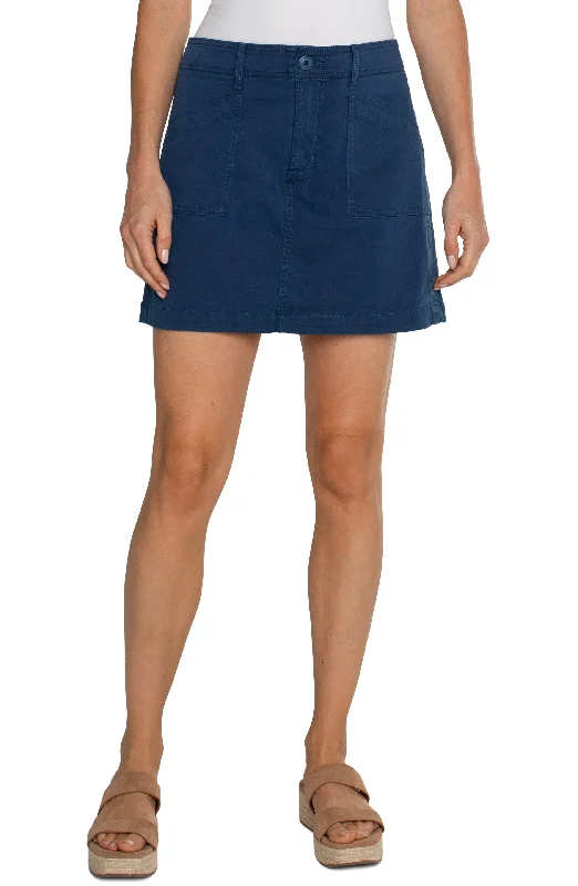 Women's Jodhpurs with Mid WaistPETITE CARGO SKORT