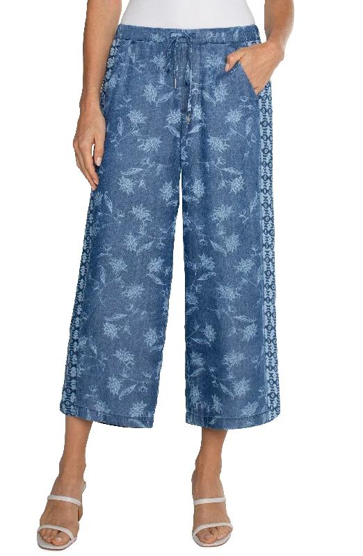 Women's Jodhpur BootsPULL ON WIDE LEG CROP