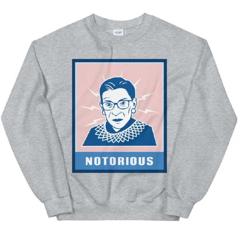 Women's Hooded Sweatshirts with Non-Stretch WaistNotorious RBG -- Sweatshirt