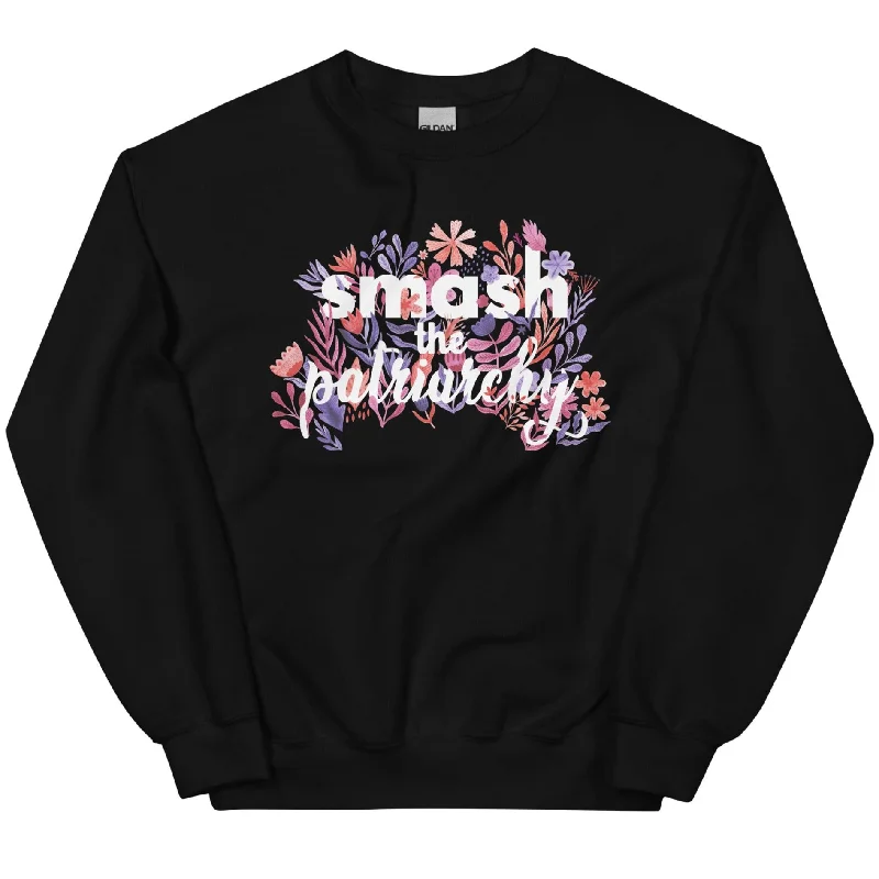 Women's Hooded Sweatshirts with Polka Dot LiningSmash The Patriarchy -- Sweatshirt