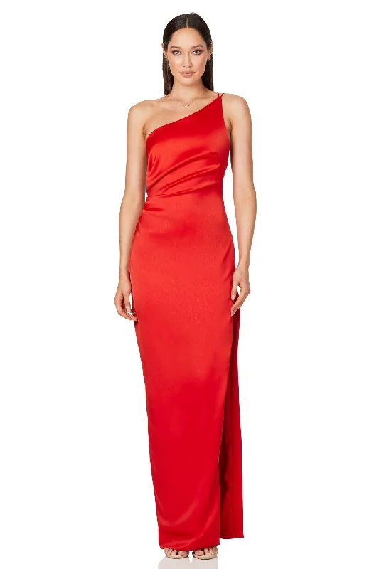 Women's Tiered DressesNookie Gypsy Gown - Red