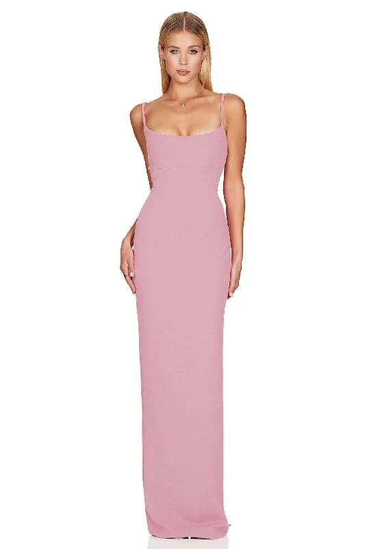 Women's Shawl Collar DressesNookie Bailey Maxi Dress - Antique Rose