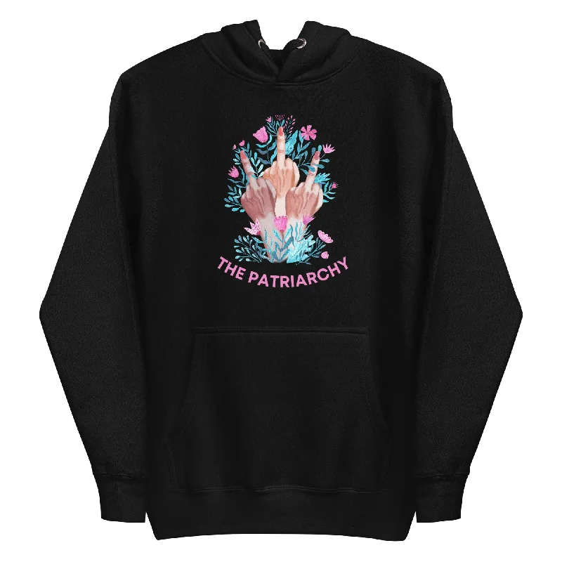 Women's Hooded Sweatshirts with DrawstringsFuck The Patriarchy -- Hoodie