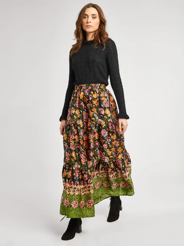 Women's Slim Fit SkirtsPaola Skirt in Secret Garden