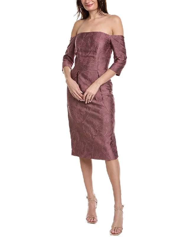 Women's Wrap DressesKay Unger Brinley Midi Dress