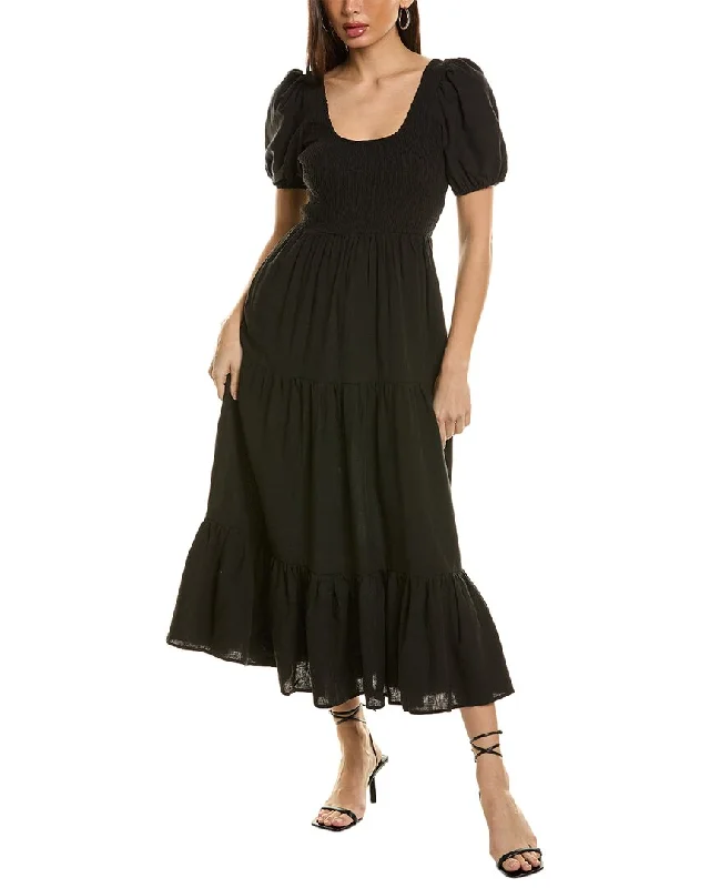 Women's Off-the-Shoulder DressesSaltwater Luxe Linen Midi Dress