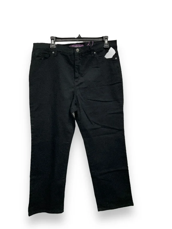 Women's Jodhpurs with Boat NeckJeans Cropped By Gloria Vanderbilt  Size: 16