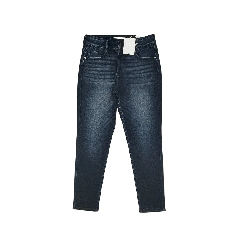 Women's Jodhpurs with Tapered LegJeans Skinny By Kancan In Blue Denim, Size:12