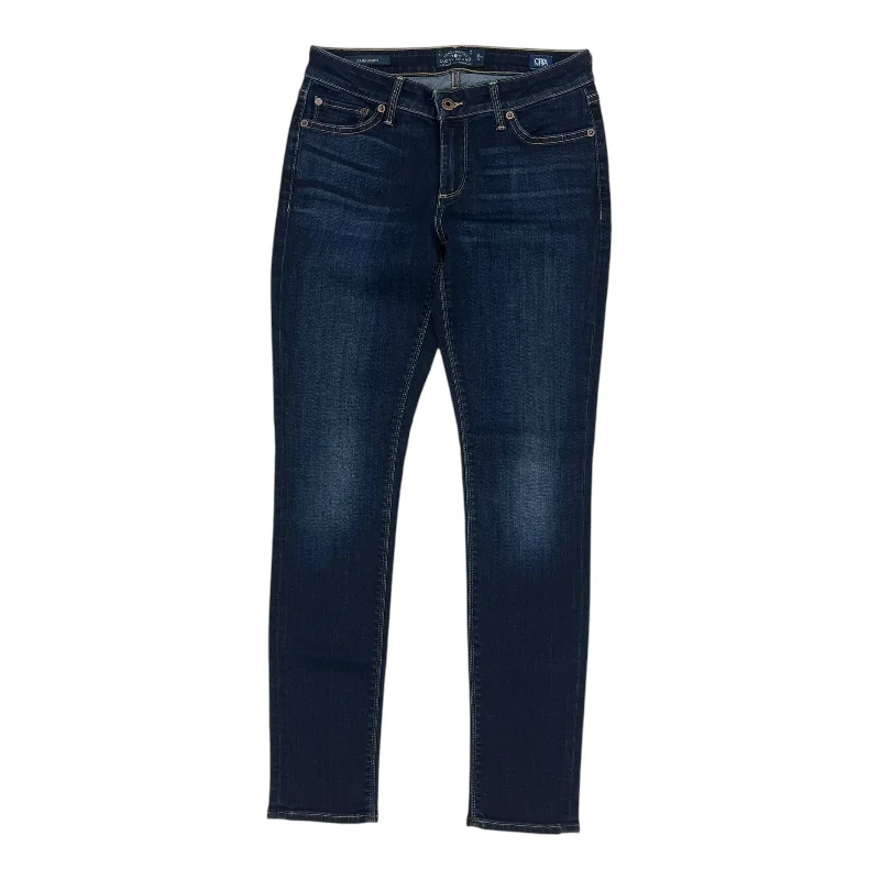 Women's Jodhpurs with Sweetheart CollarJeans Skinny By Lucky Brand In Blue Denim, Size:2