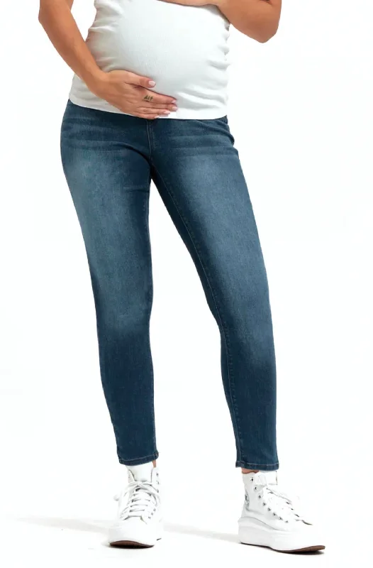 Women's Jodhpurs with High CollarRe:denim - Ziggy In Medium/dark Wash