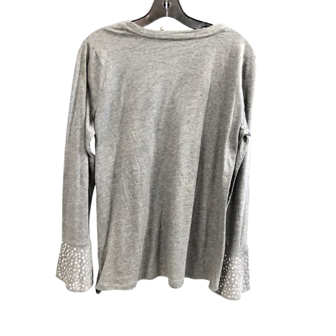 Women's Blouse for Special OccasionsTop Long Sleeve By Michael By Michael Kors In Grey, Size: L