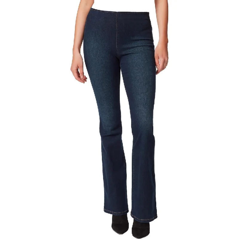 Women's Jodhpurs with Full LengthWomens Denim Pull On Flare Jeans